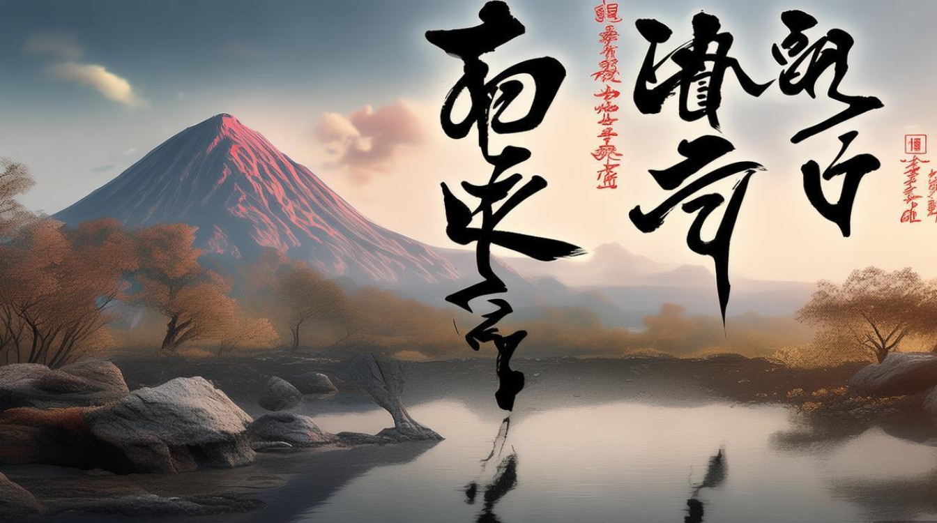 草书法望岳