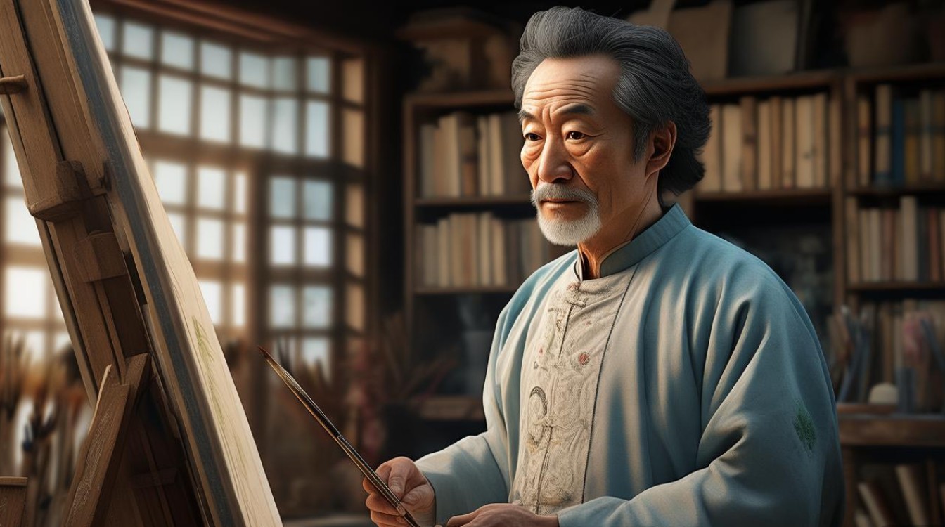 英明书画家