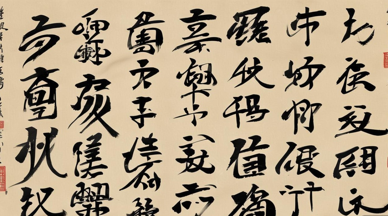 马少波书法