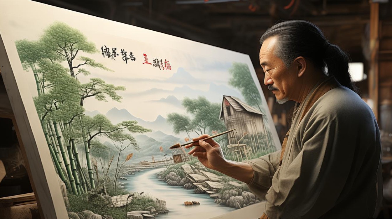 字饭牛画家