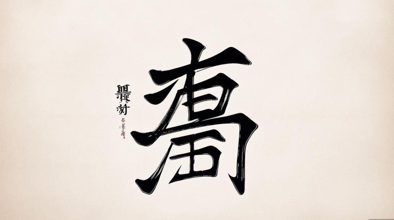 南字书法图片