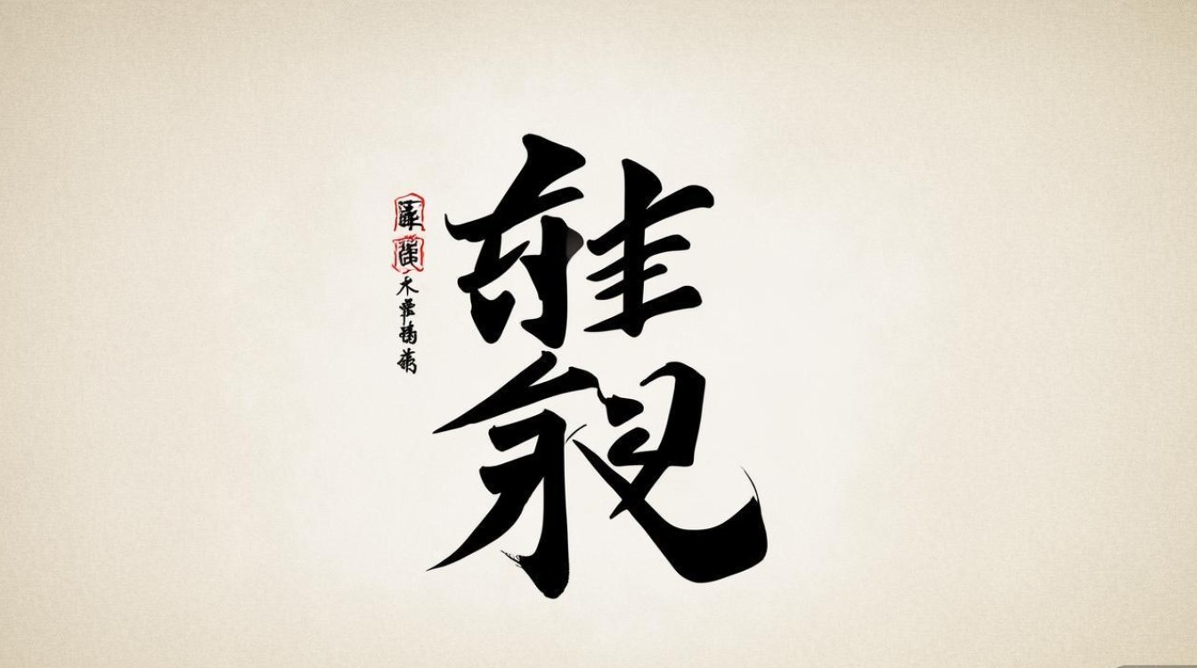 南字书法图片