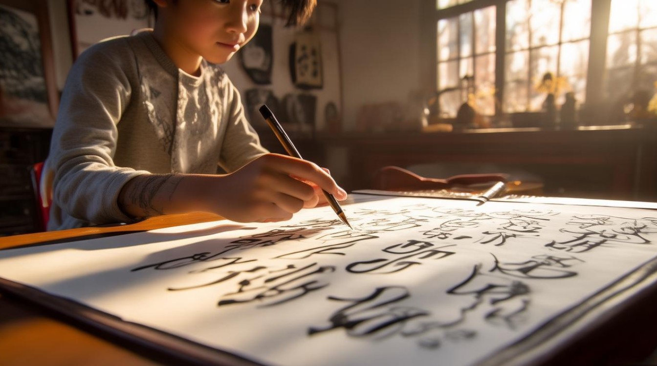 学书法的乐趣