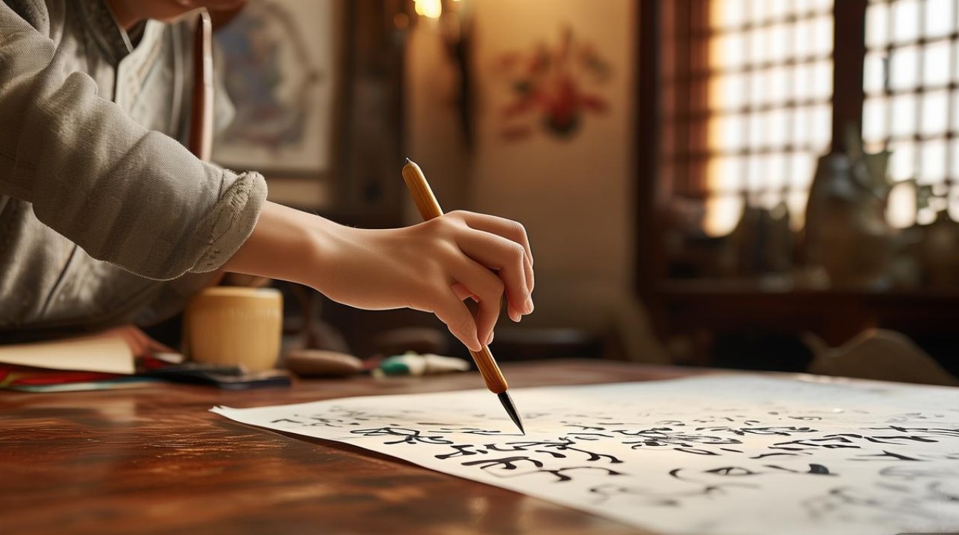学书法的乐趣