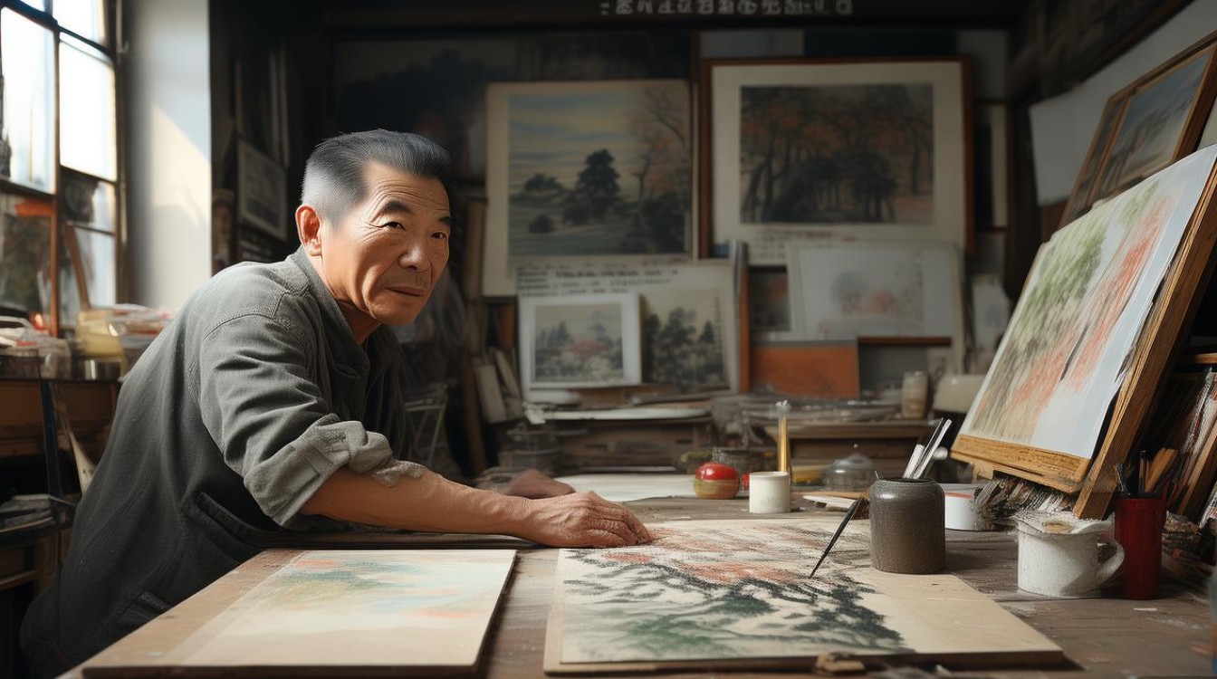 聊城画家刘晟