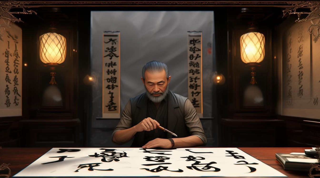 宫阿龙书法