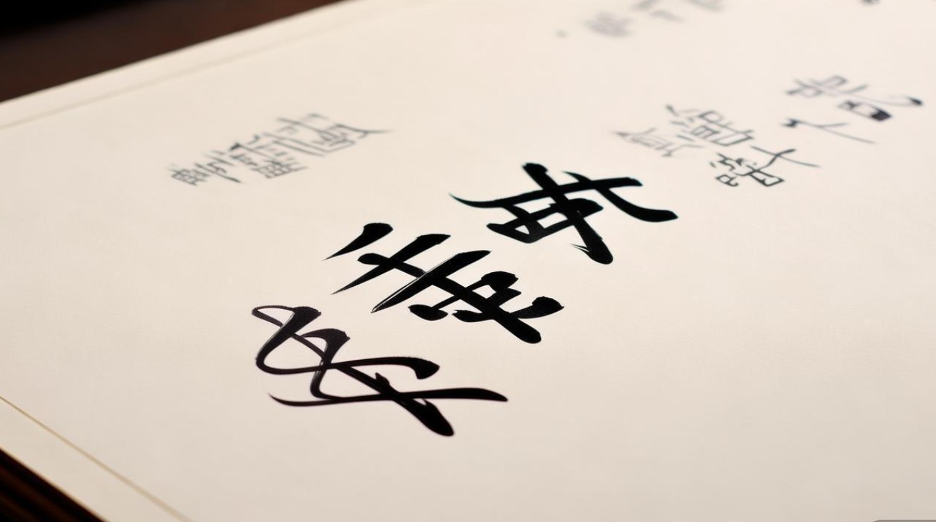 鸽字书法
