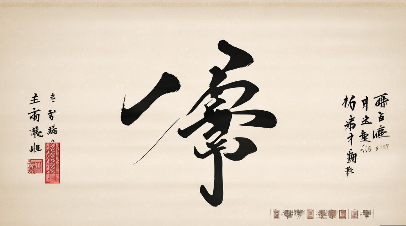 檀字书法