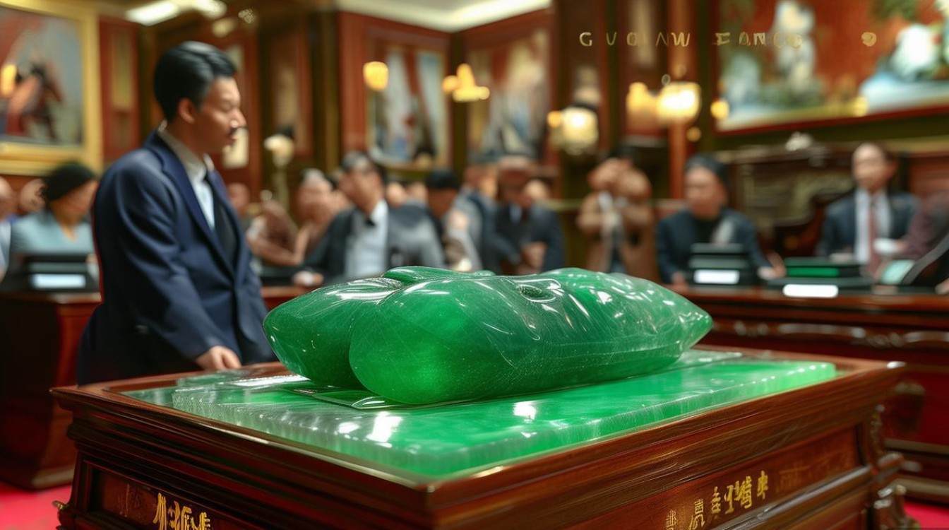 缅甸翡翠赌石视频