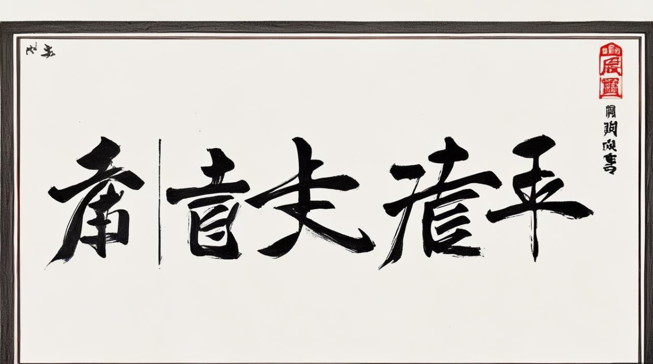 夏书法正楷