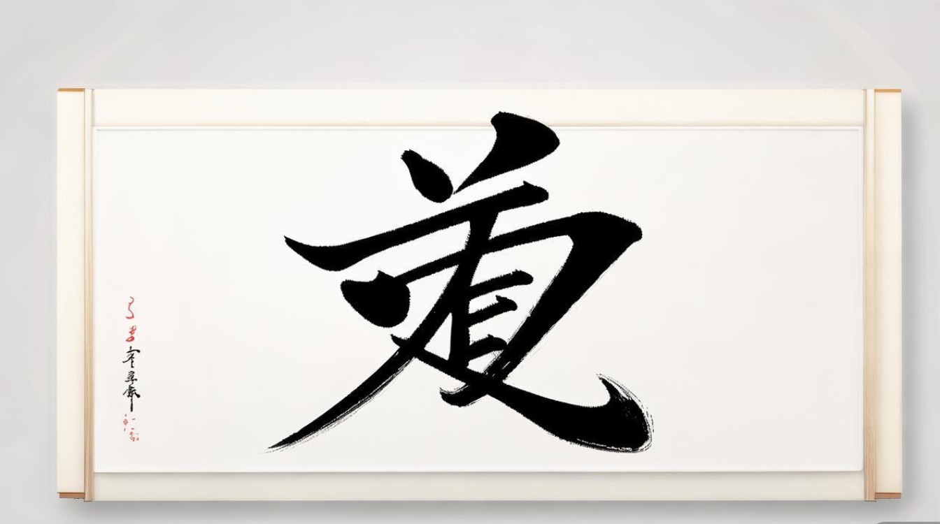 永梅书法