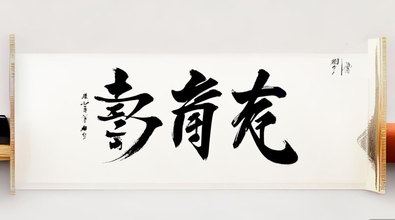 永梅书法