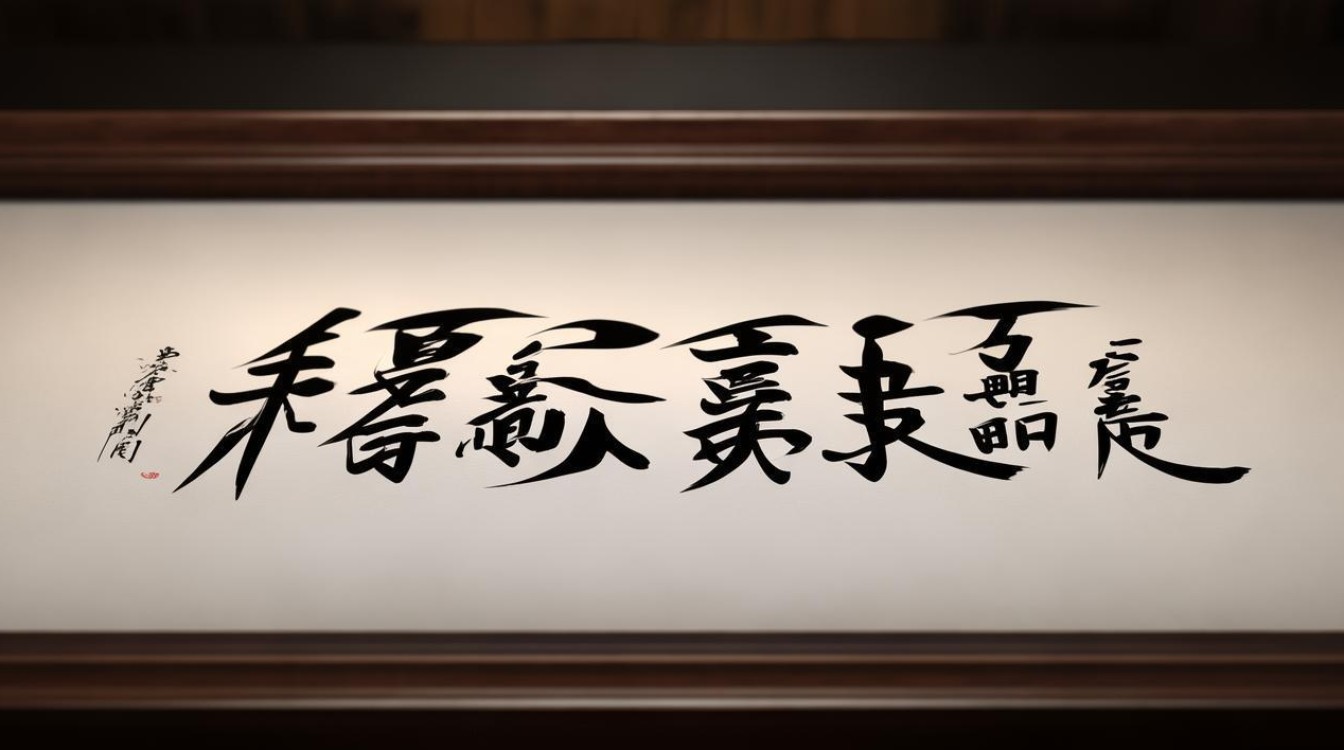 力平书法