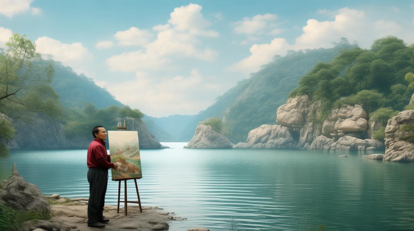 巢湖画家晓明
