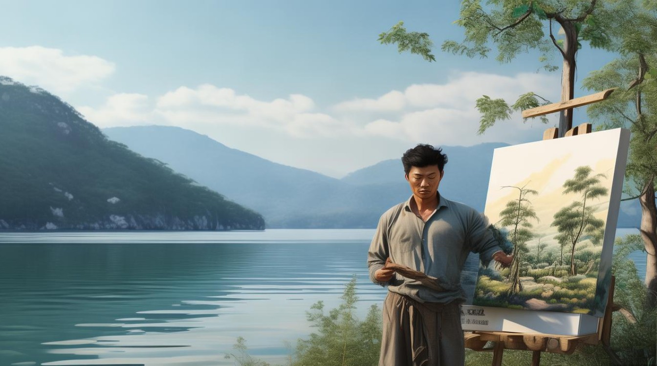 巢湖画家晓明