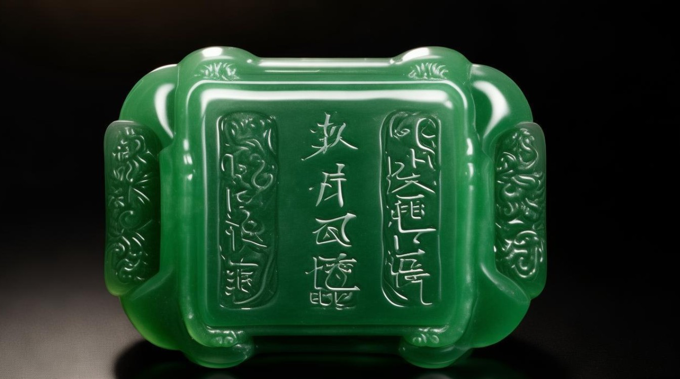 翡翠长命锁图片