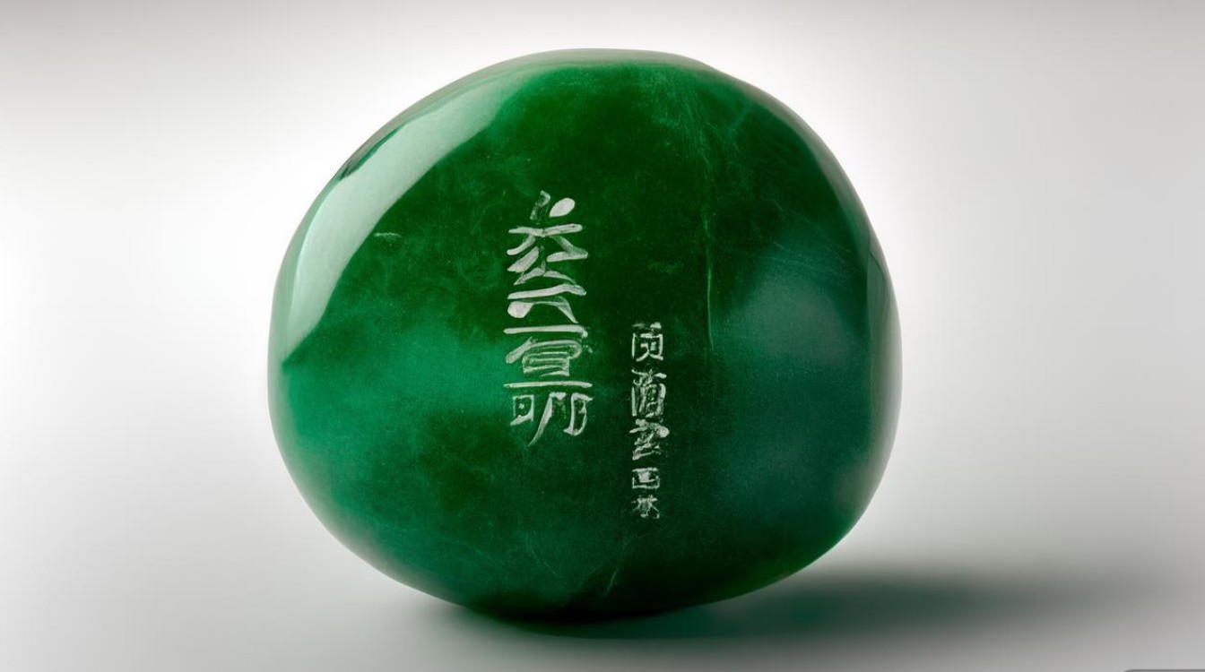 豆糯种翡翠图片