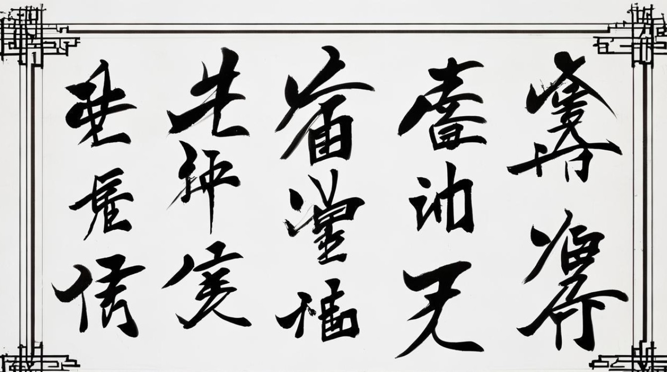 梅竹书法
