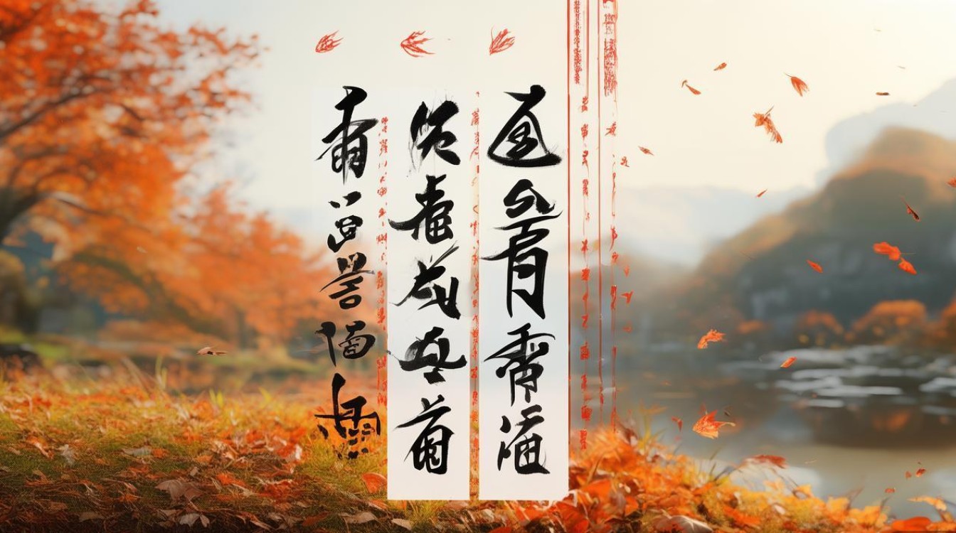 秋韵书法