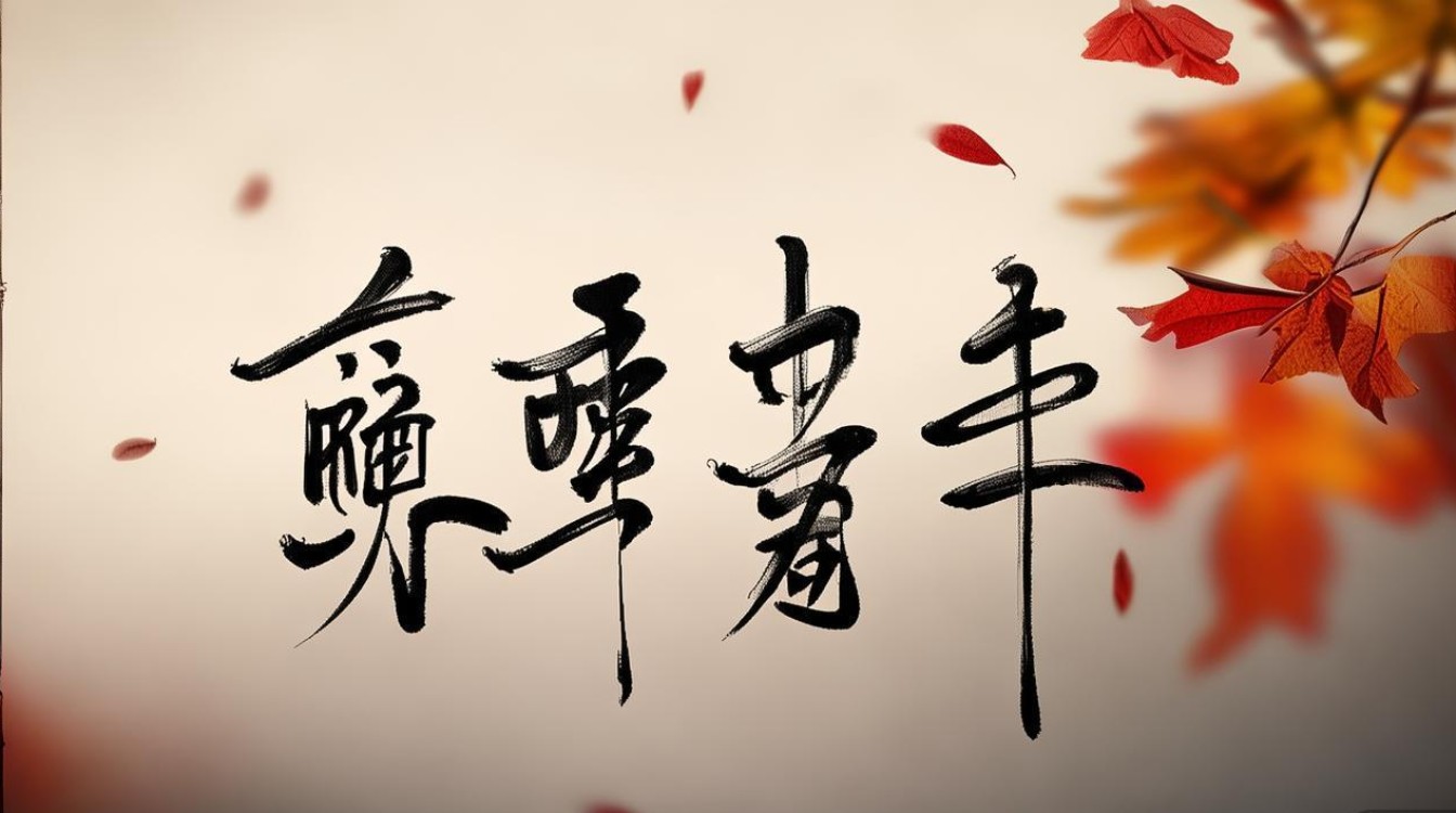 秋韵书法