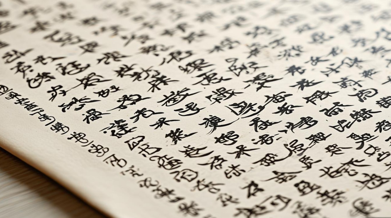书法章图解
