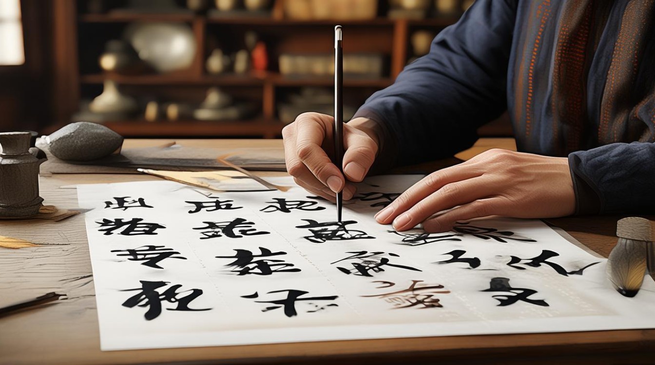 黄明灯书法