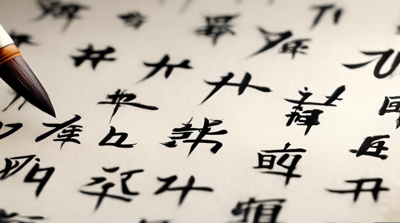 毛笔书法字库