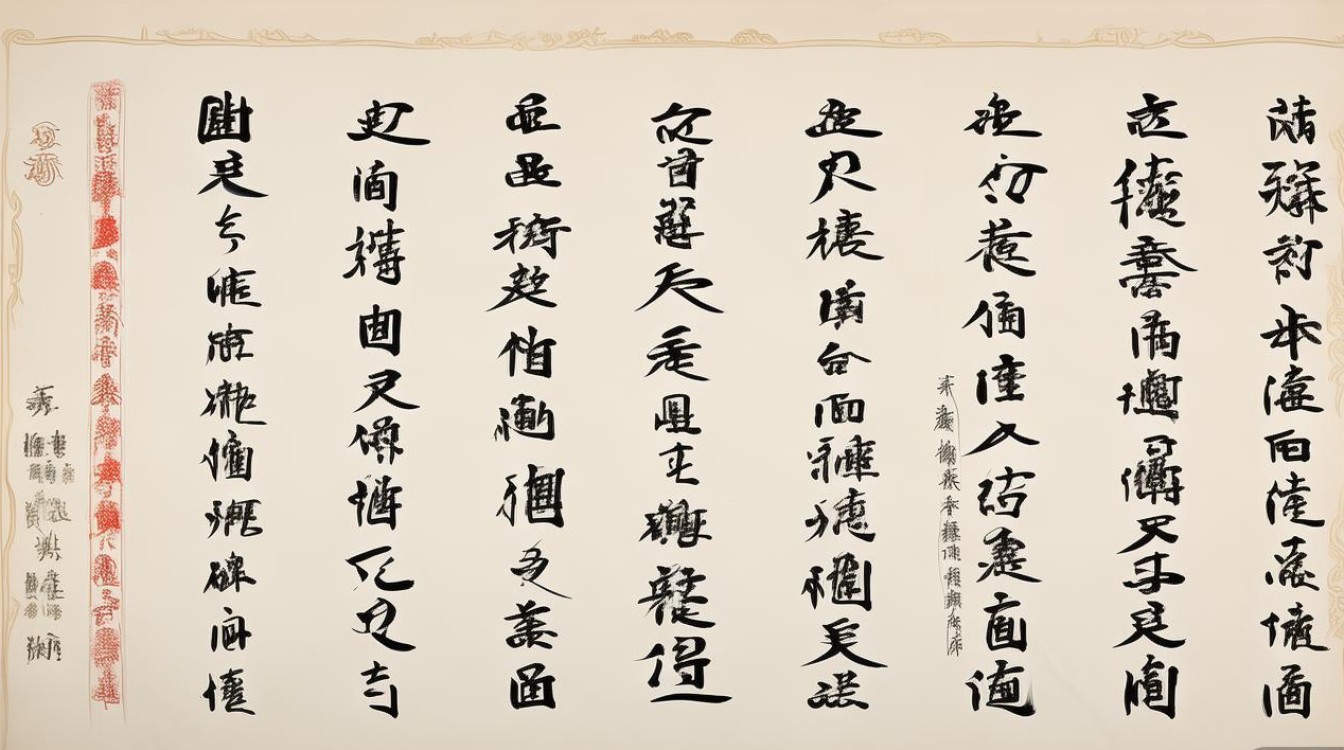 论语楷书书法