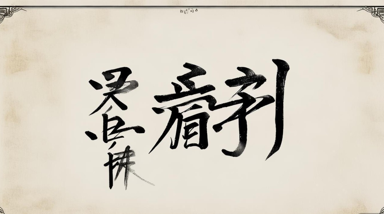 長字书法