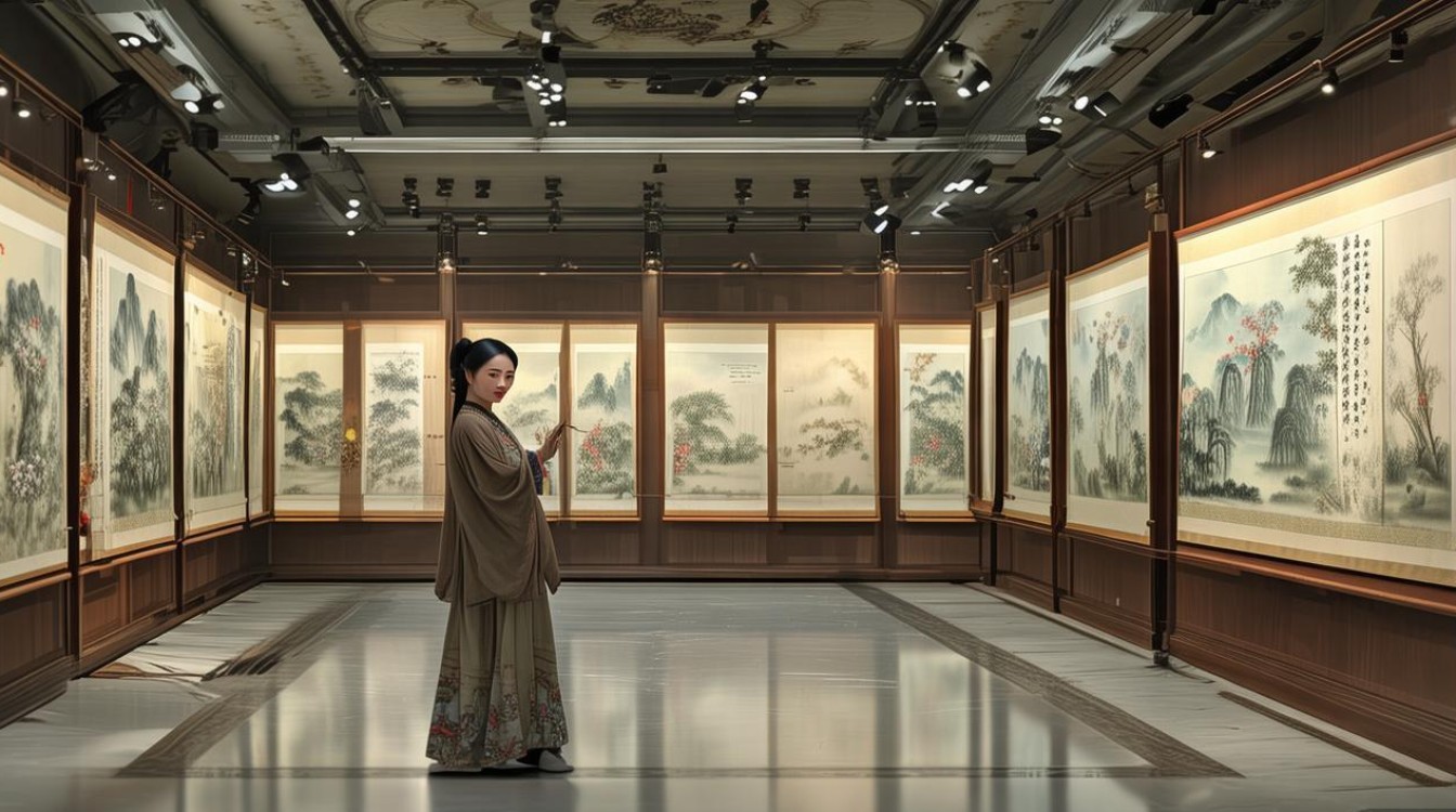 山东女画家展