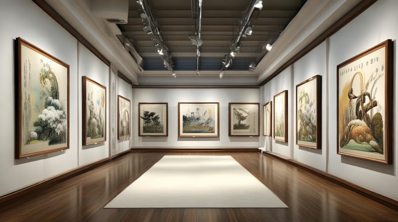 山东女画家展