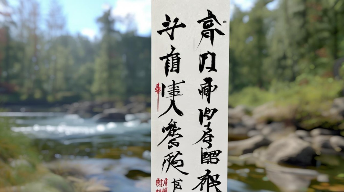 景法书法