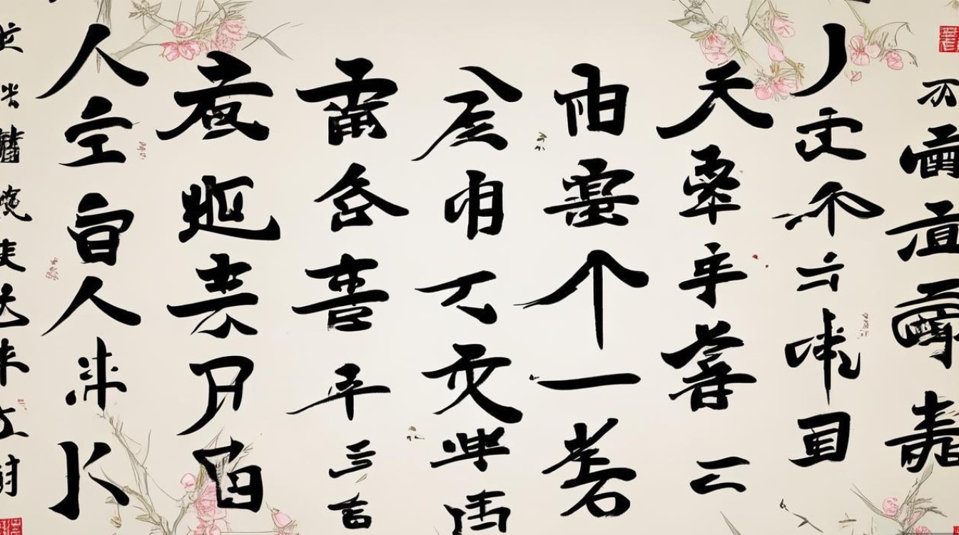 禅语书法图片