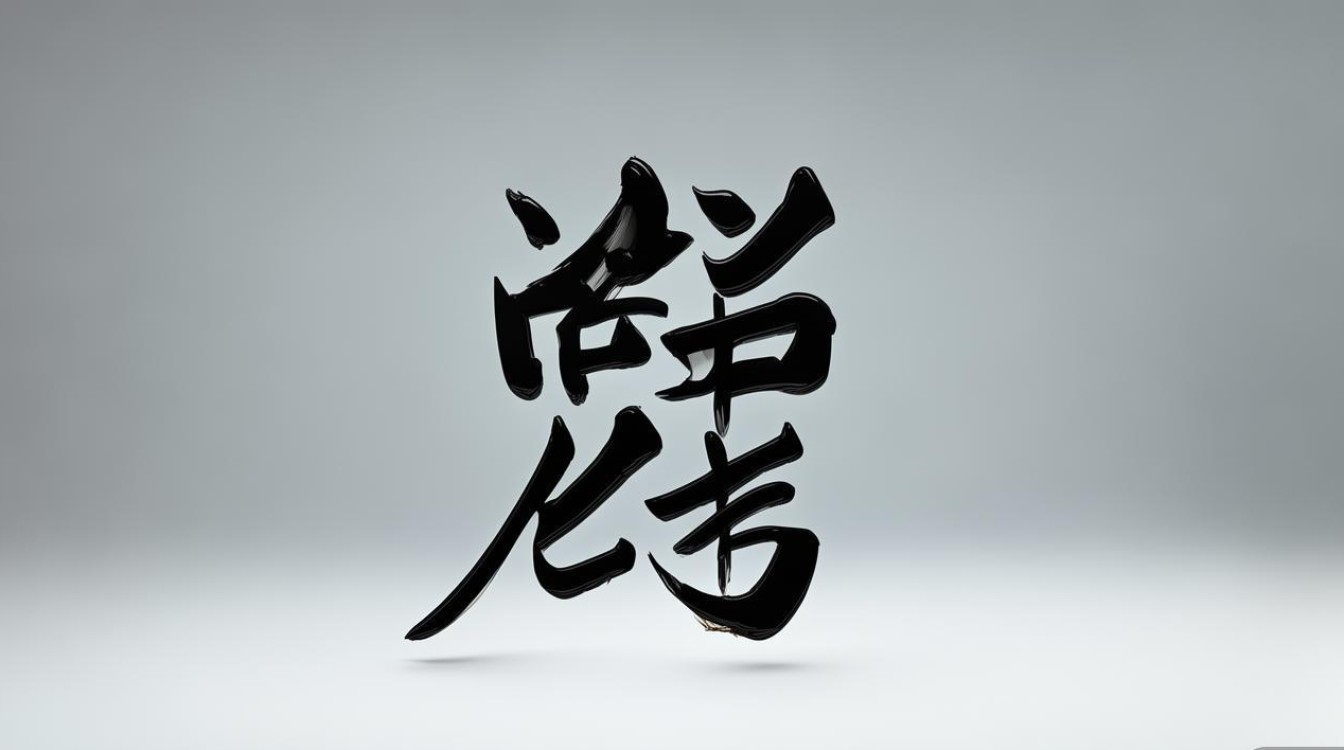 书法浮字