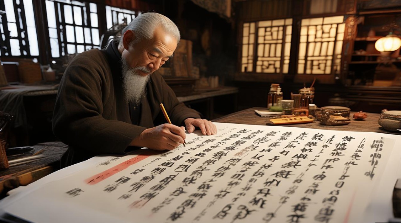 钱罕书法