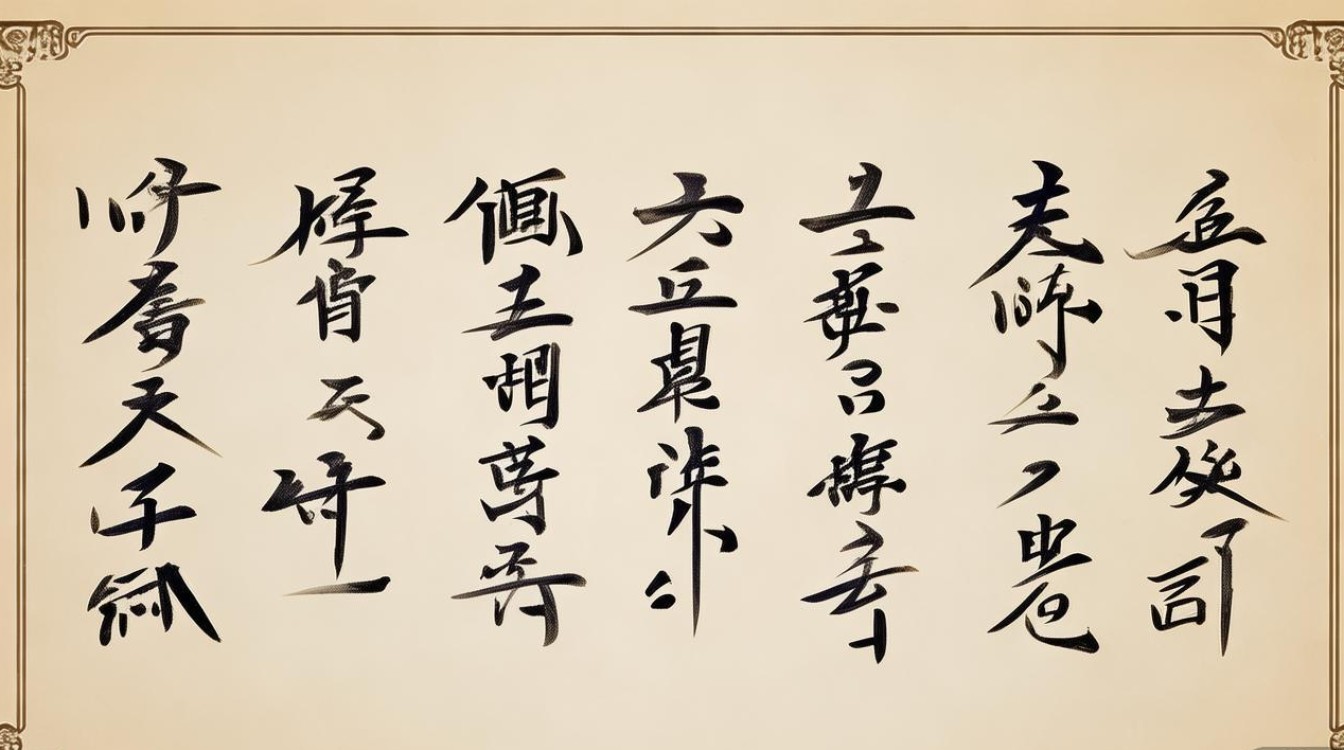 书法章法美