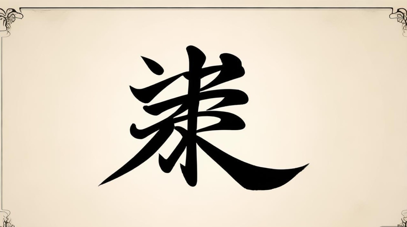 婿字书法
