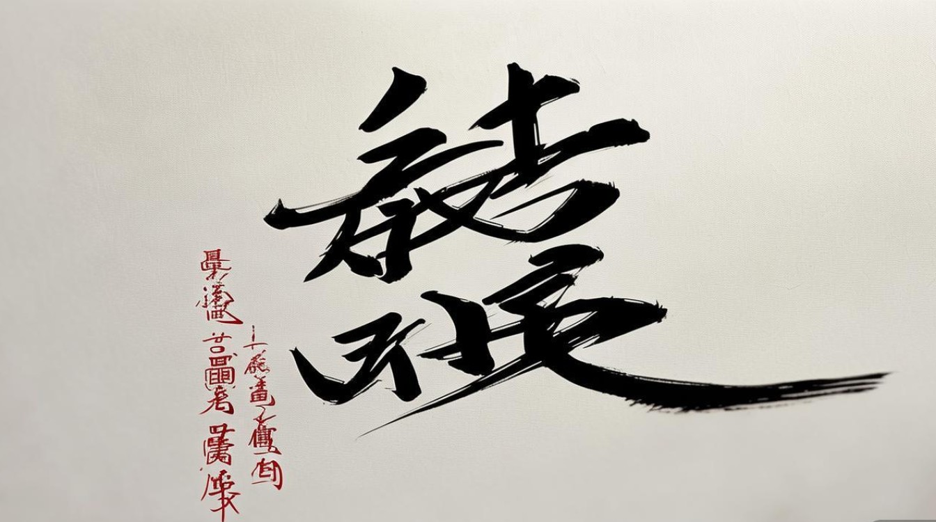 婿字书法