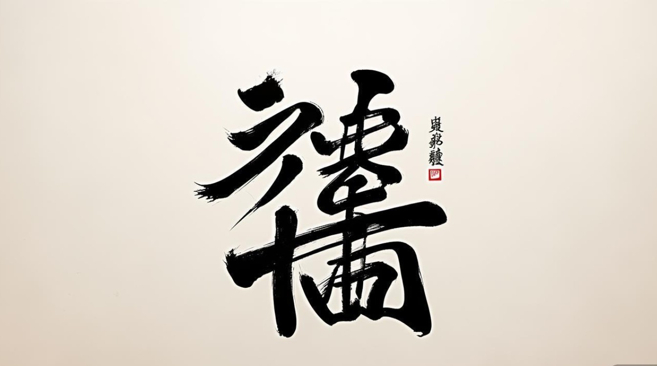阎字书法