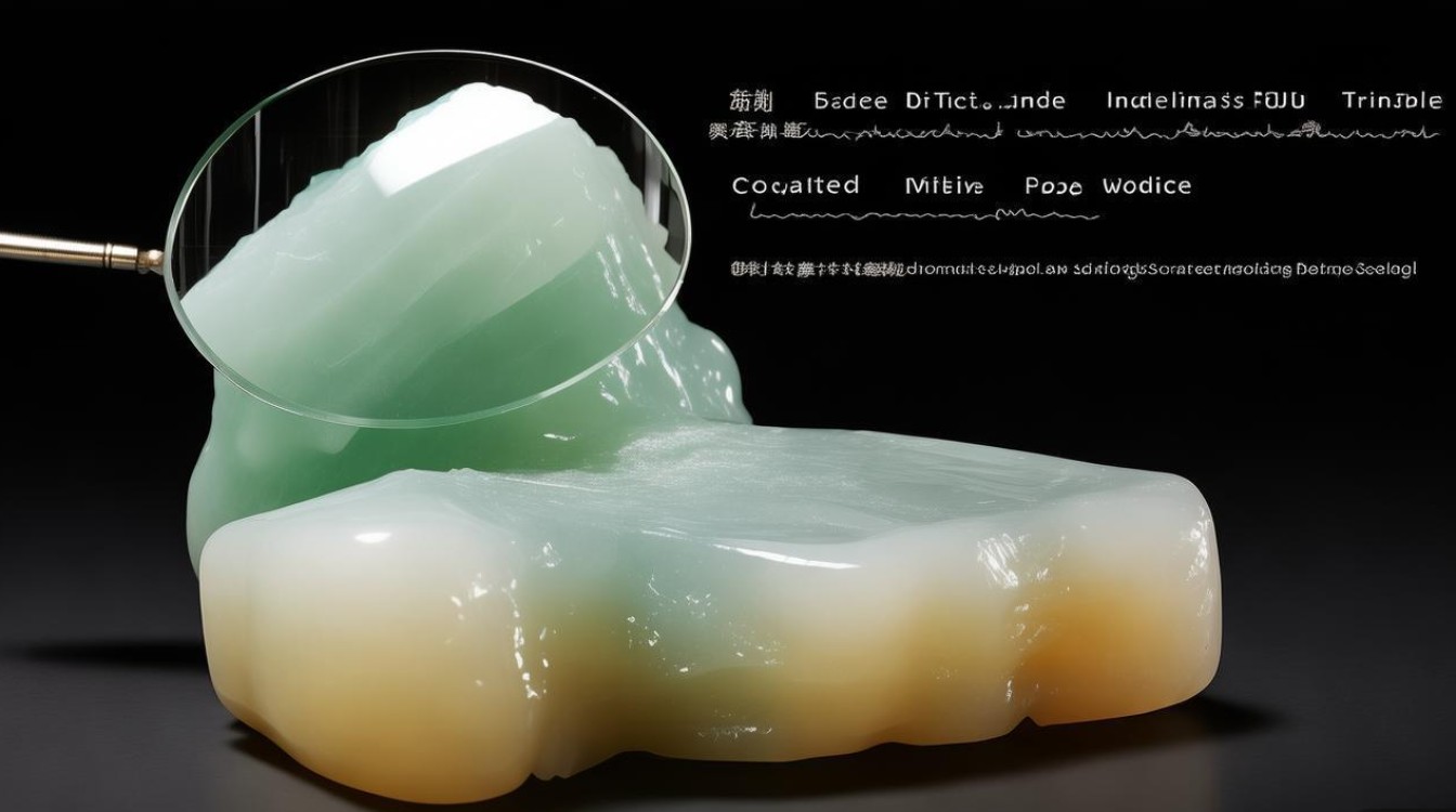 冰糯种翡翠鉴别