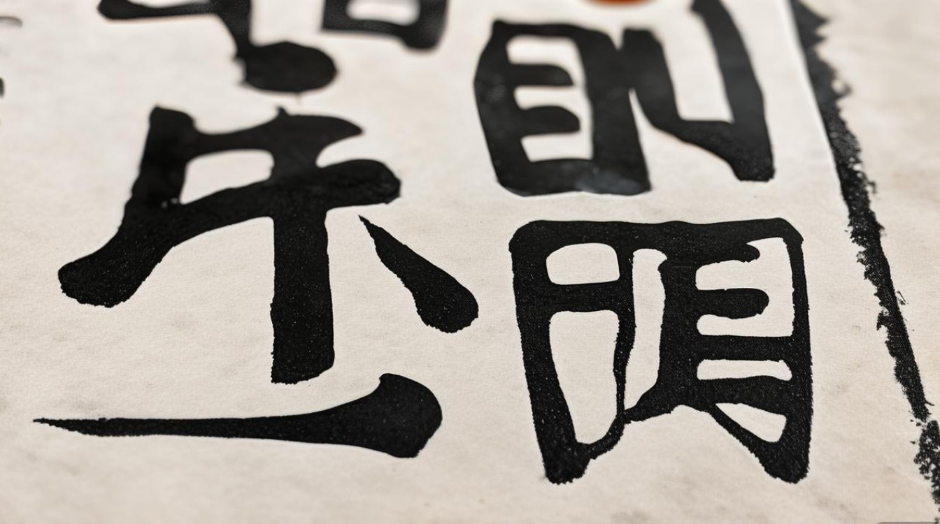 砚字书法