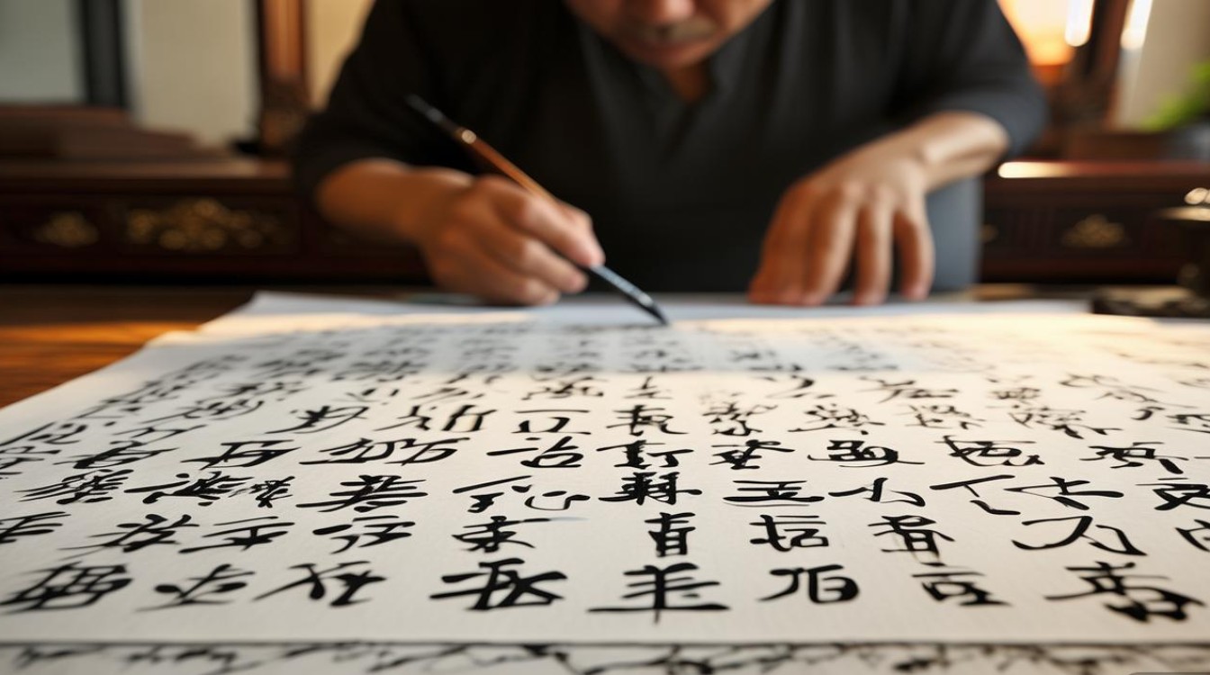 申树林书法
