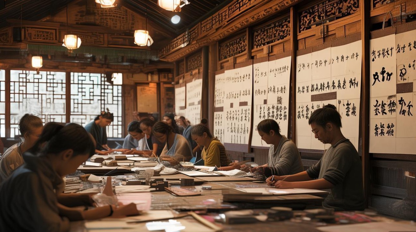 公益书法屋