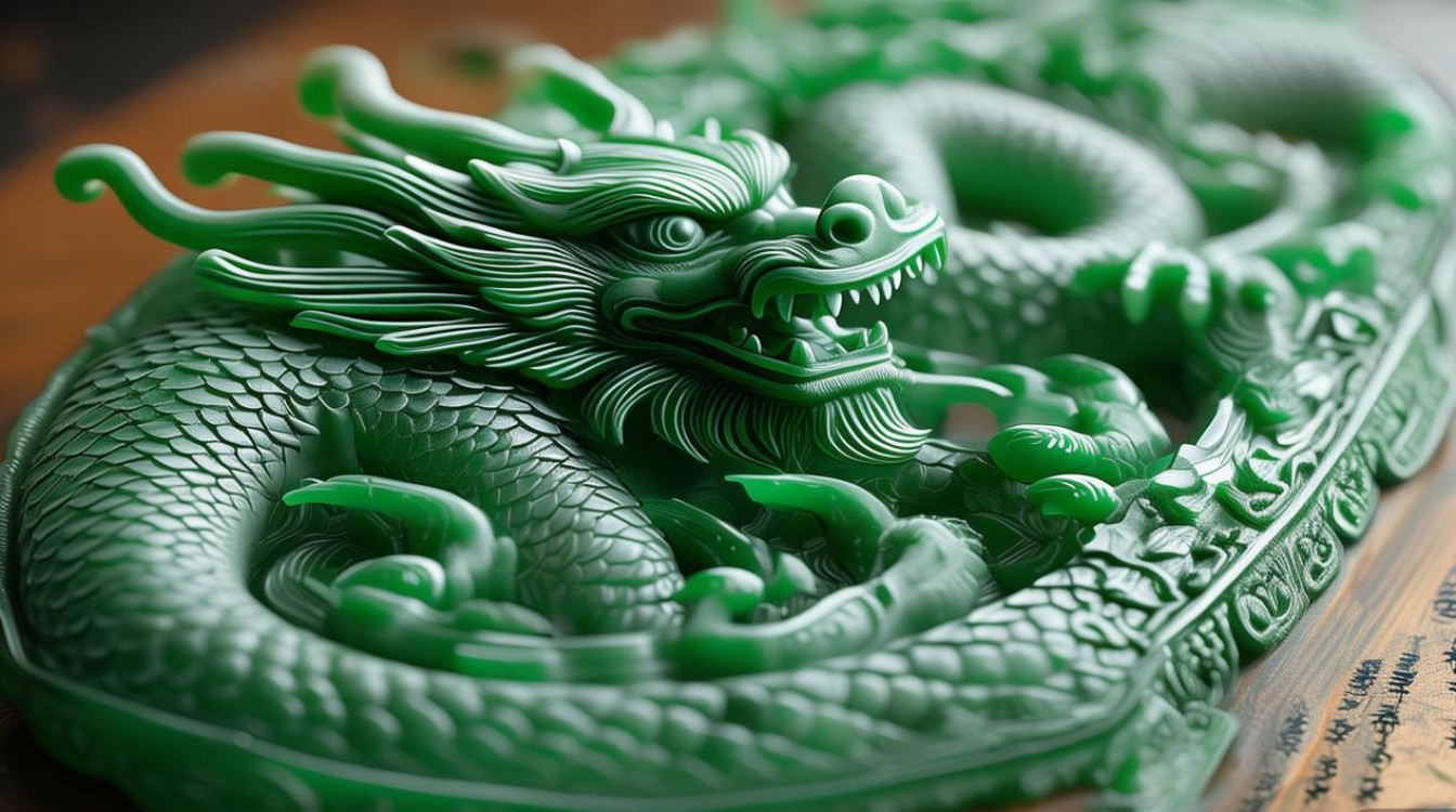 翡翠雕刻龙的寓意