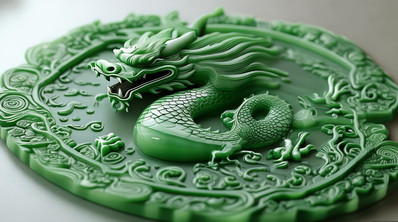 翡翠雕刻龙的寓意