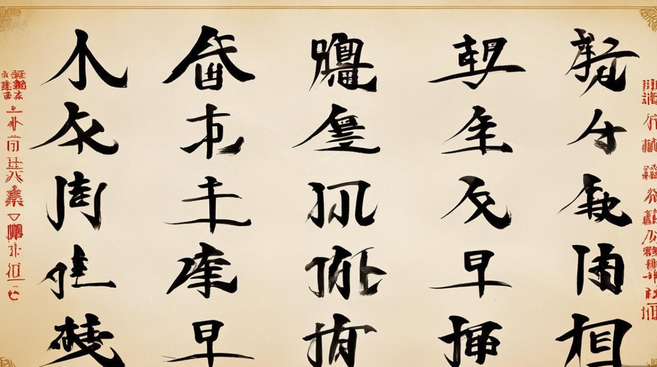 焦书法字