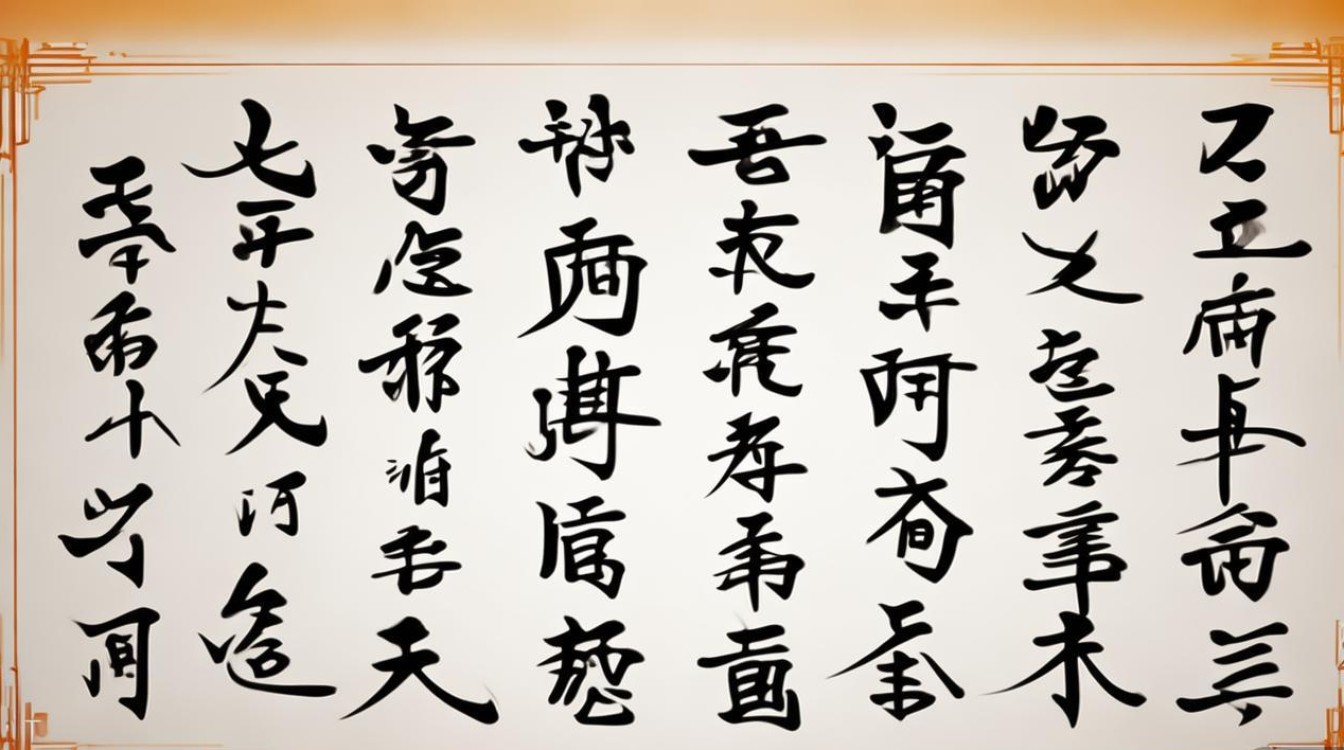 焦书法字
