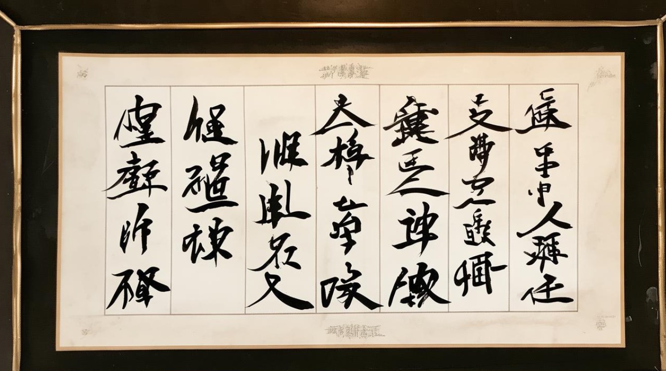 焦书法字
