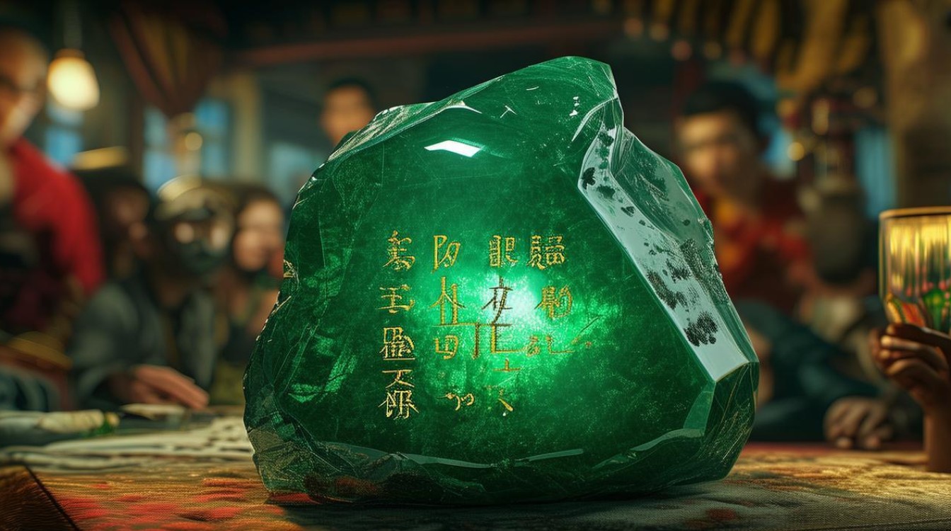 翡翠赌石的故事