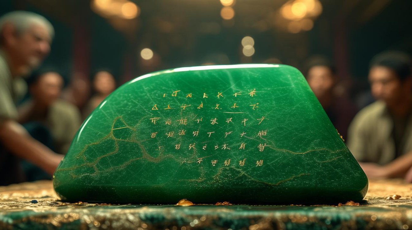 翡翠赌石的故事